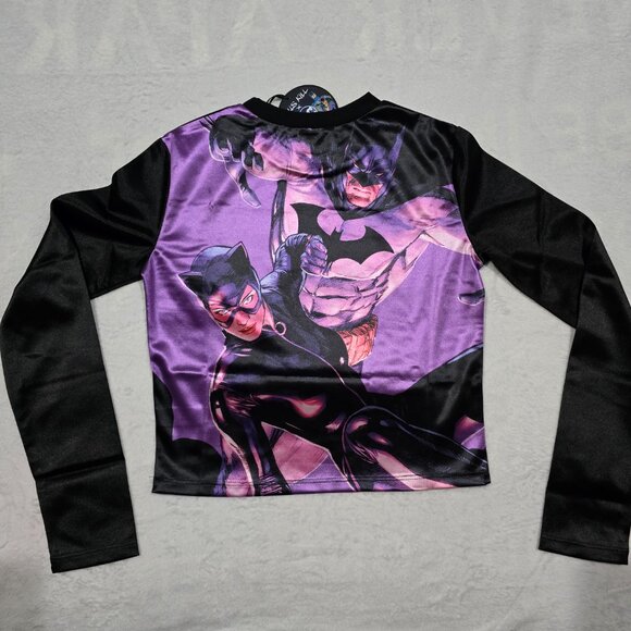 DC Purple Partners In Crime Graphic Long Sleeve Tee – Alleyway Alliance Edition - Picture 3 of 8